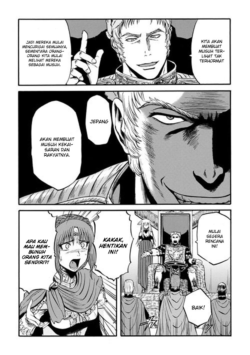 Gate – Jietai Kare no Chi nite Kaku Tatakeri Chapter 55.2 Gambar 7