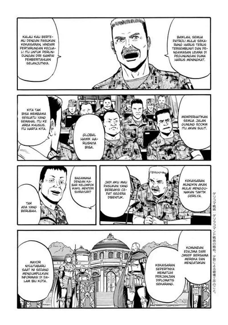 Gate – Jietai Kare no Chi nite Kaku Tatakeri Chapter 55.1 Gambar 10