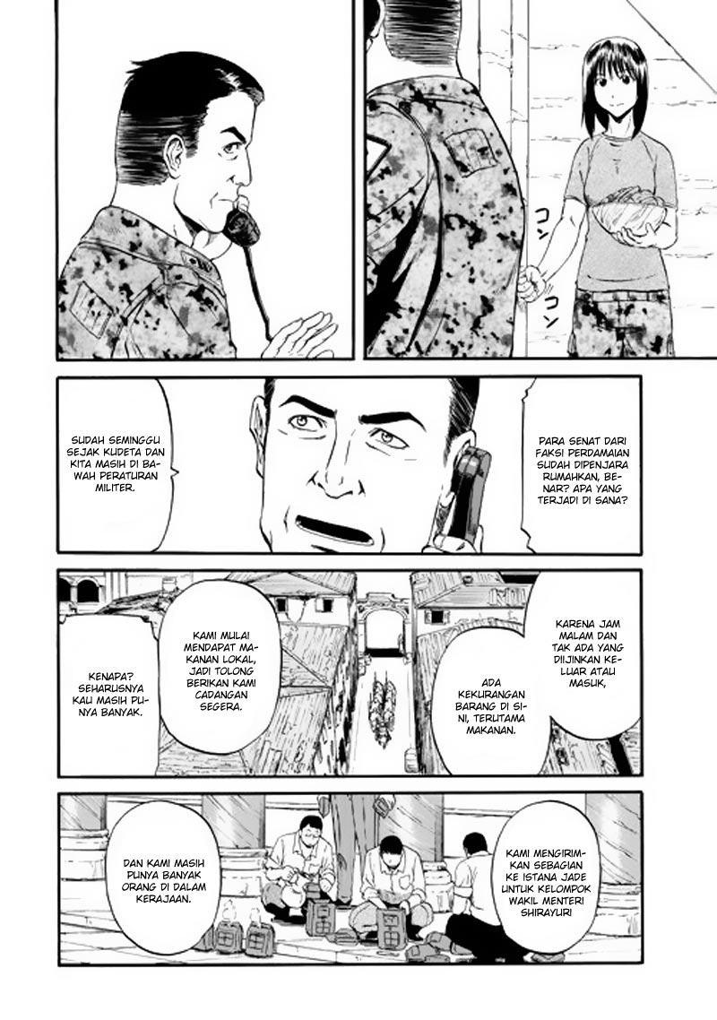 Gate – Jietai Kare no Chi nite Kaku Tatakeri Chapter 55.1 Gambar 17