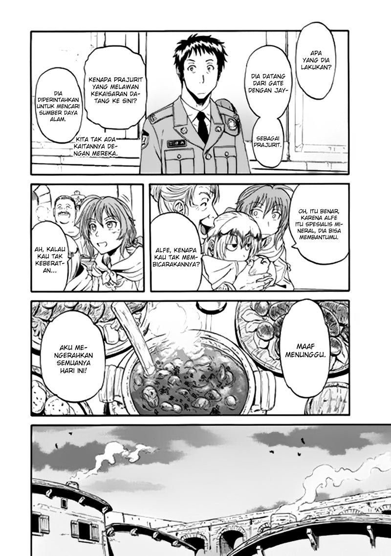 Gate – Jietai Kare no Chi nite Kaku Tatakeri Chapter 54 Gambar 21