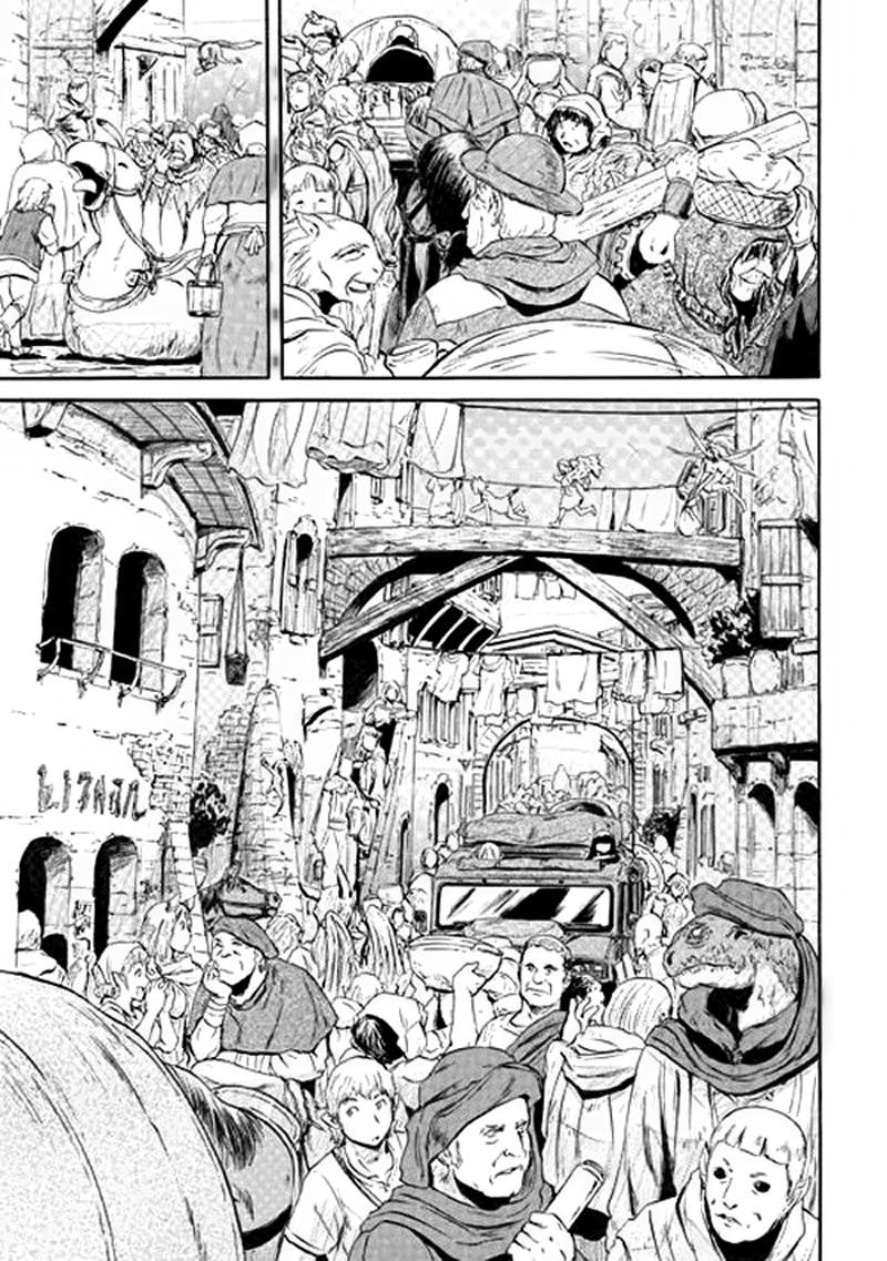 Gate – Jietai Kare no Chi nite Kaku Tatakeri Chapter 53 Gambar 19