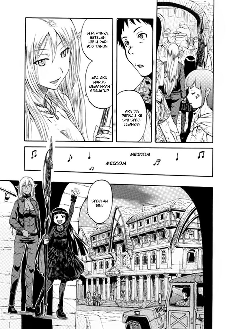 Gate – Jietai Kare no Chi nite Kaku Tatakeri Chapter 53 Gambar 21