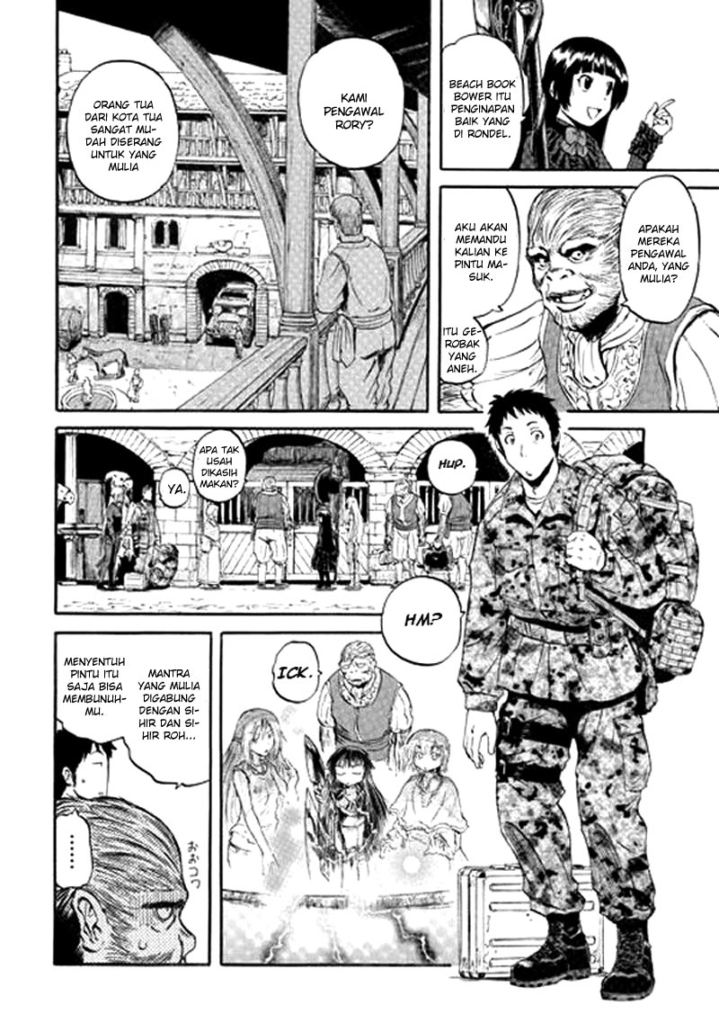 Gate – Jietai Kare no Chi nite Kaku Tatakeri Chapter 53 Gambar 22