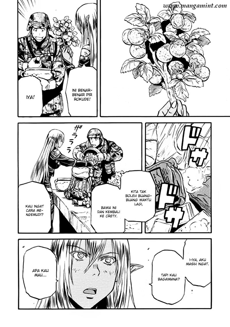 Gate – Jietai Kare no Chi nite Kaku Tatakeri Chapter 52 Gambar 8