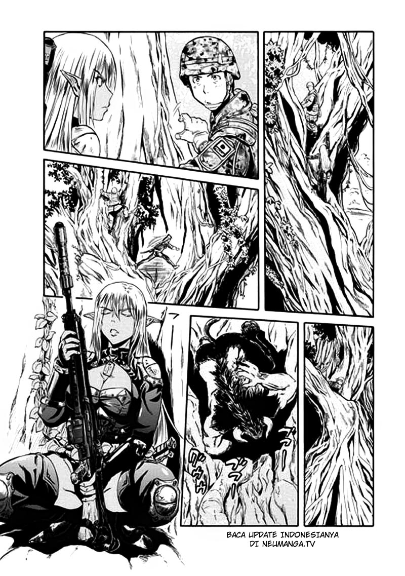 Gate – Jietai Kare no Chi nite Kaku Tatakeri Chapter 52 Gambar 15