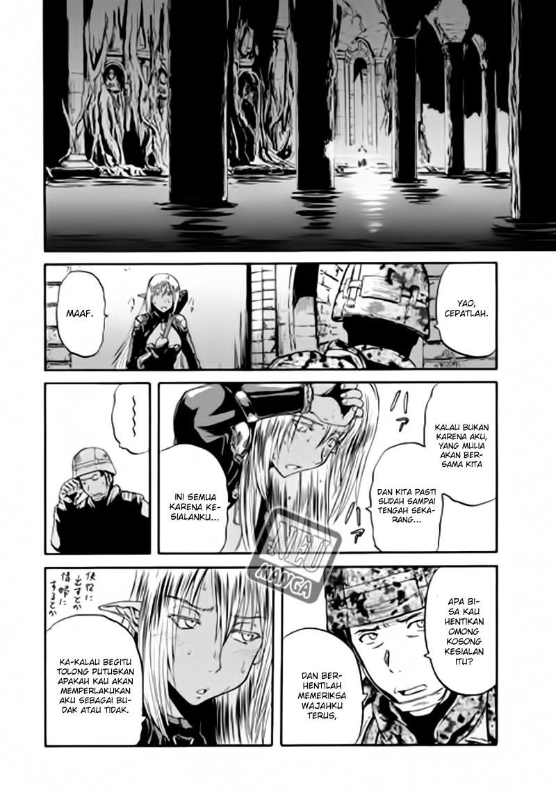 Gate – Jietai Kare no Chi nite Kaku Tatakeri Chapter 50 Gambar 45