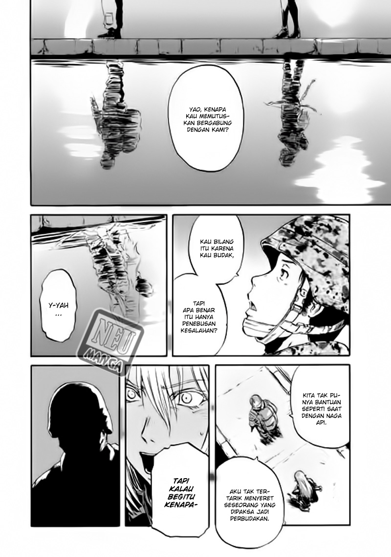 Gate – Jietai Kare no Chi nite Kaku Tatakeri Chapter 50 Gambar 49