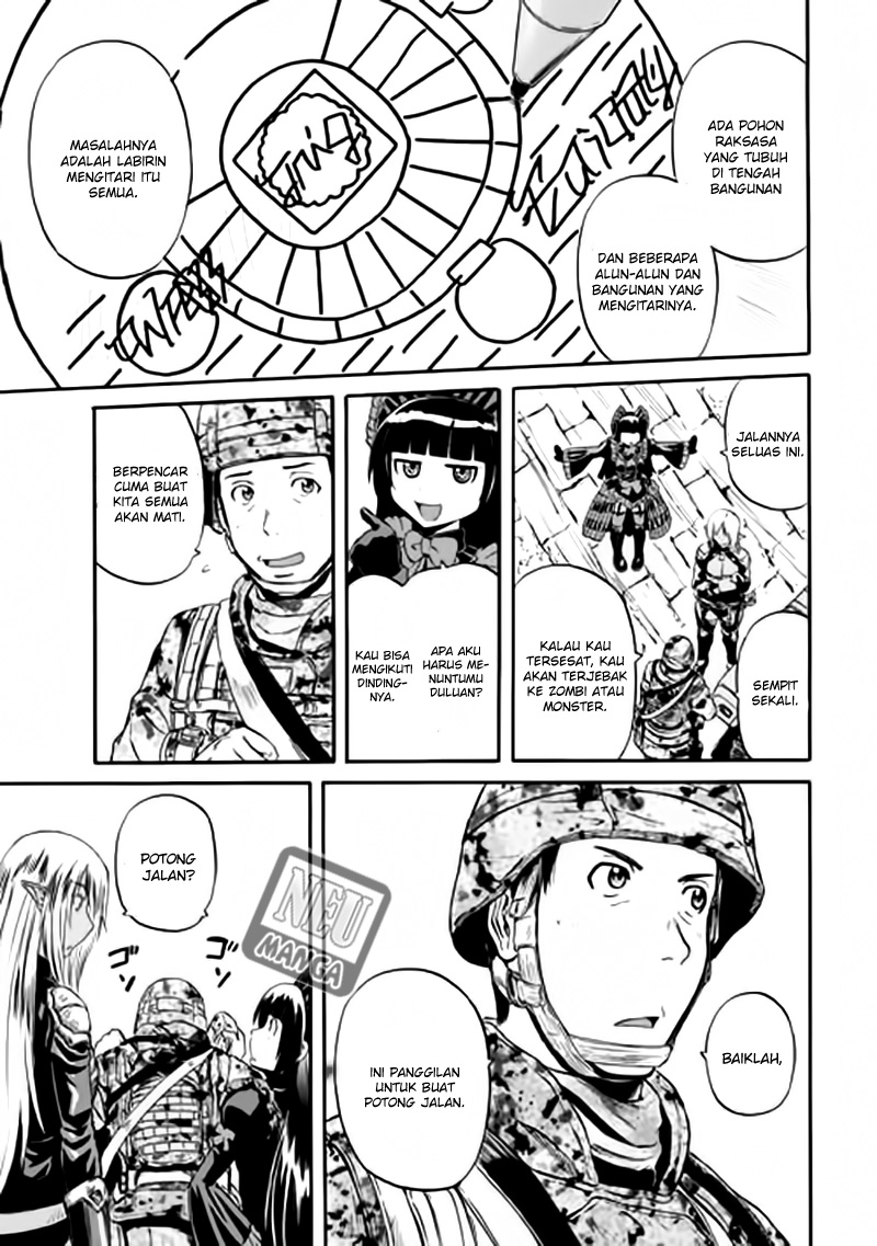 Gate – Jietai Kare no Chi nite Kaku Tatakeri Chapter 50 Gambar 14