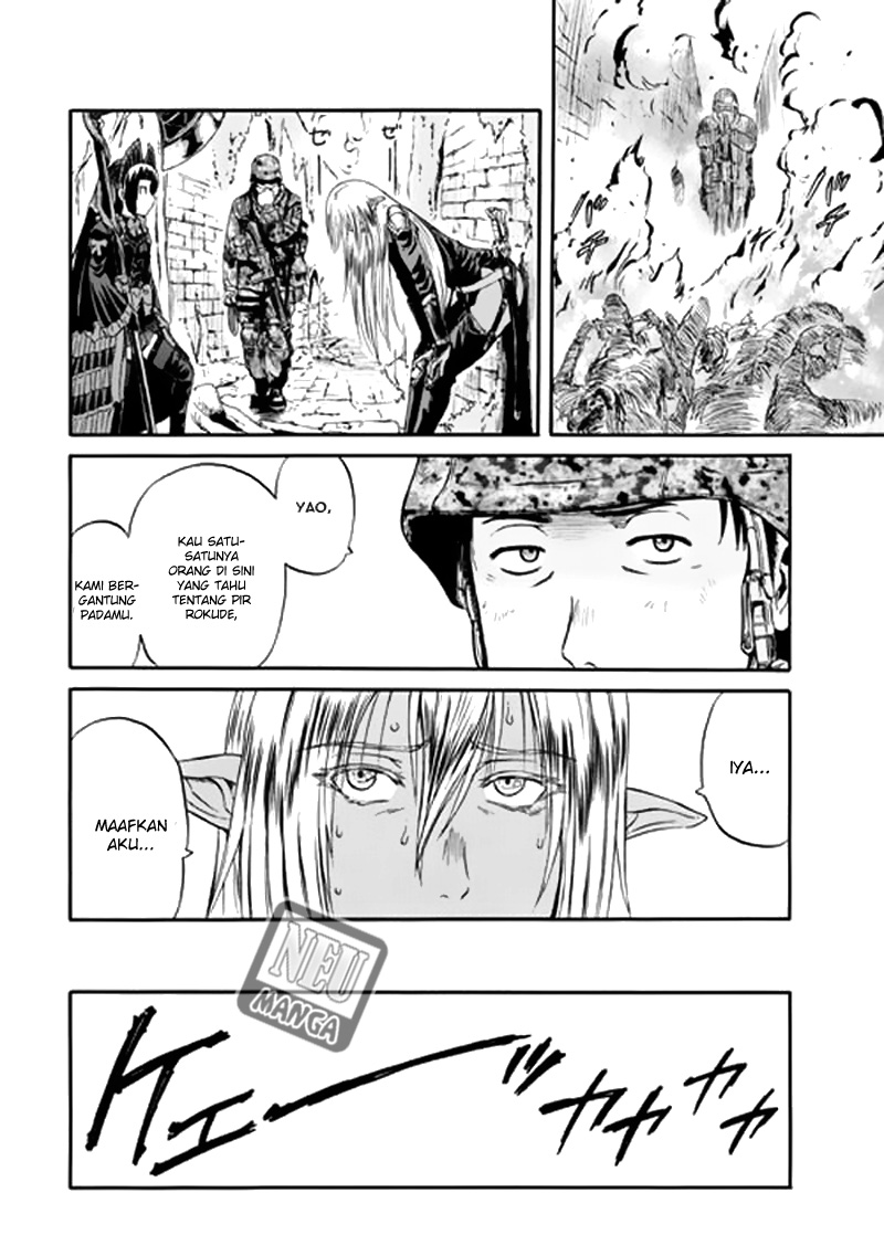 Gate – Jietai Kare no Chi nite Kaku Tatakeri Chapter 50 Gambar 21