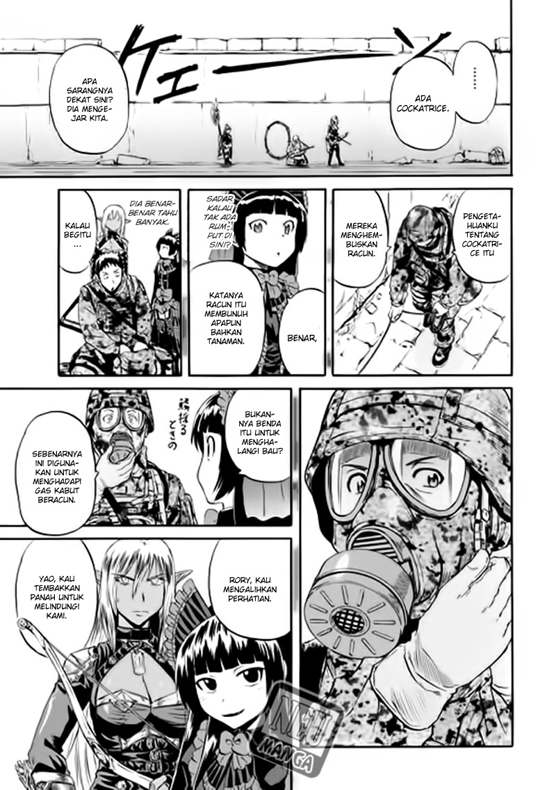 Gate – Jietai Kare no Chi nite Kaku Tatakeri Chapter 50 Gambar 22