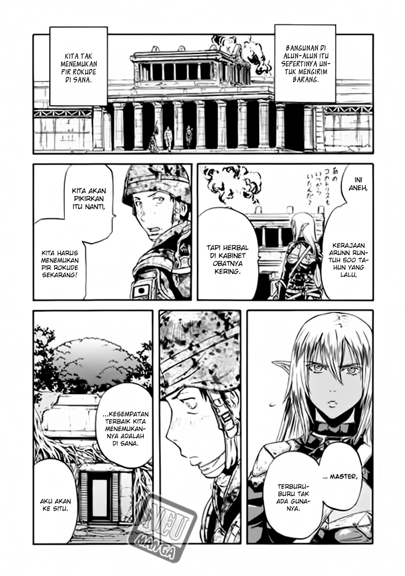 Gate – Jietai Kare no Chi nite Kaku Tatakeri Chapter 50 Gambar 28