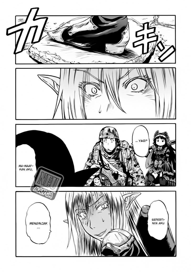 Gate – Jietai Kare no Chi nite Kaku Tatakeri Chapter 50 Gambar 30