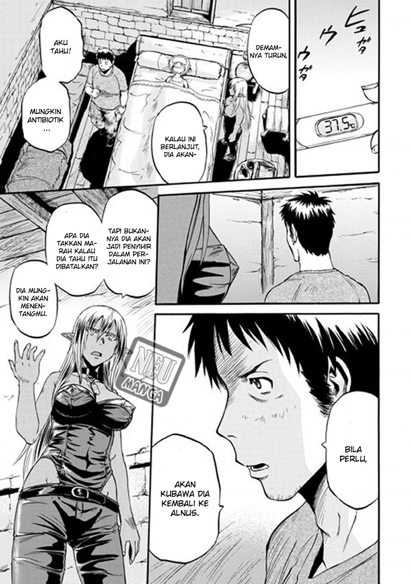 Gate – Jietai Kare no Chi nite Kaku Tatakeri Chapter 49 Gambar 42