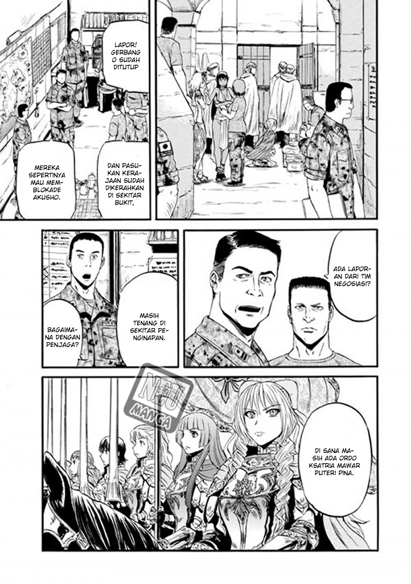 Gate – Jietai Kare no Chi nite Kaku Tatakeri Chapter 49 Gambar 13