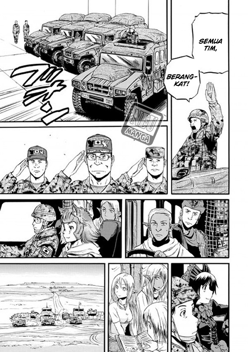 Gate – Jietai Kare no Chi nite Kaku Tatakeri Chapter 49 Gambar 24