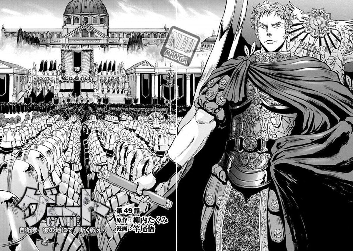Gate – Jietai Kare no Chi nite Kaku Tatakeri Chapter 49 Gambar 3