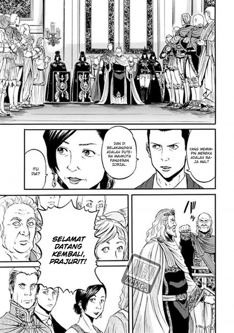 Gate – Jietai Kare no Chi nite Kaku Tatakeri Chapter 48 Gambar 4