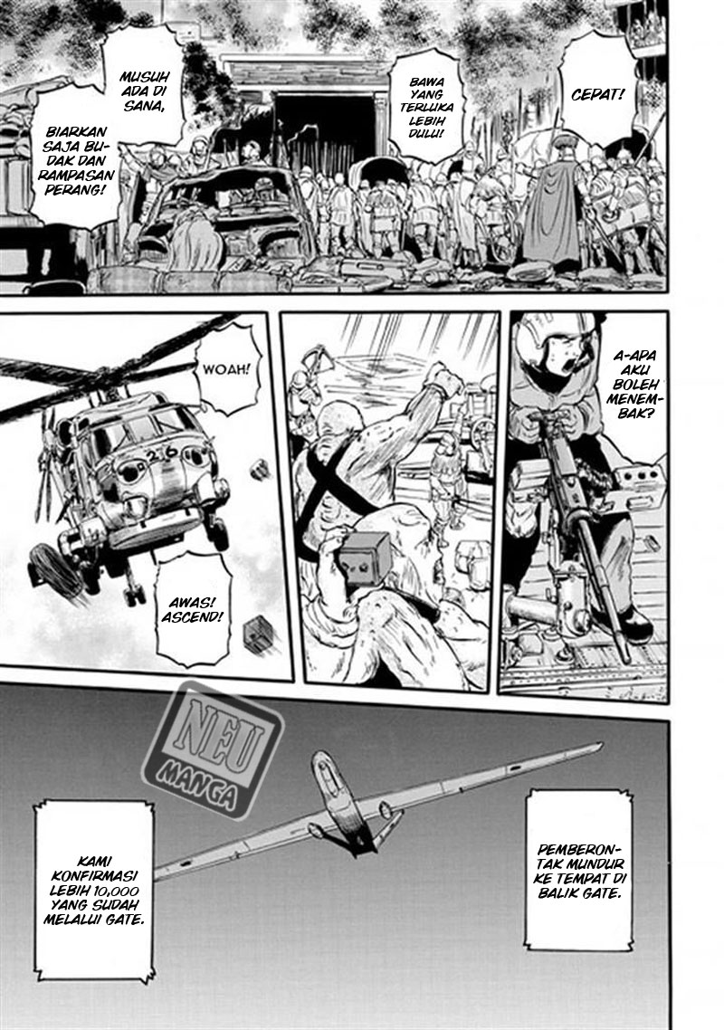 Gate – Jietai Kare no Chi nite Kaku Tatakeri Chapter 48 Gambar 14