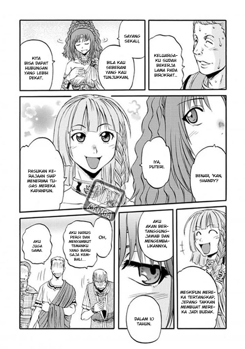 Gate – Jietai Kare no Chi nite Kaku Tatakeri Chapter 48 Gambar 23