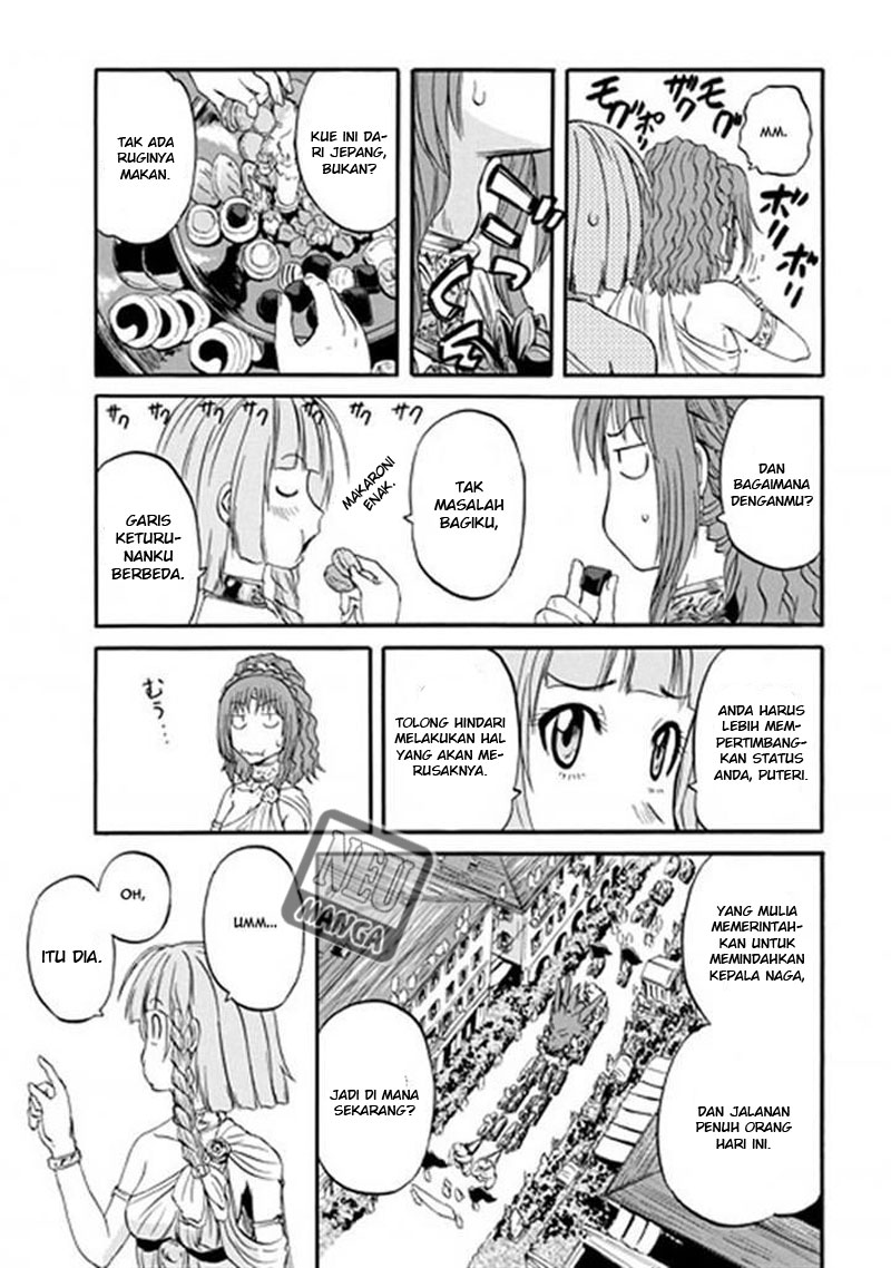 Gate – Jietai Kare no Chi nite Kaku Tatakeri Chapter 48 Gambar 30