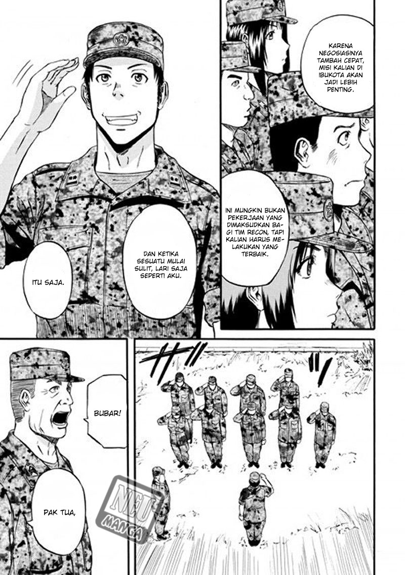 Gate – Jietai Kare no Chi nite Kaku Tatakeri Chapter 47 Gambar 9