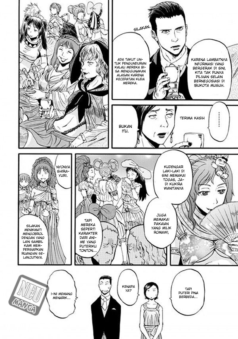 Gate – Jietai Kare no Chi nite Kaku Tatakeri Chapter 47 Gambar 23