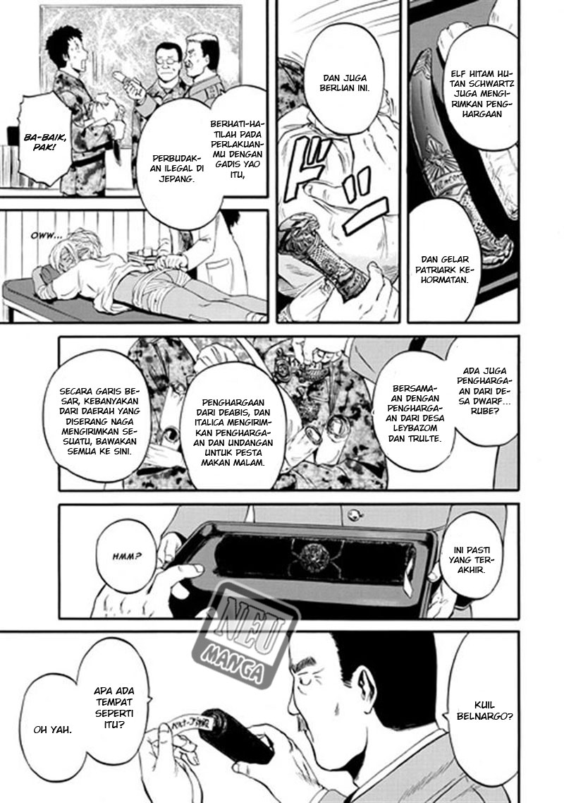 Gate – Jietai Kare no Chi nite Kaku Tatakeri Chapter 46 Gambar 41