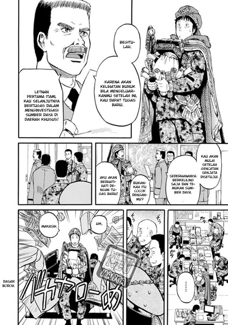 Gate – Jietai Kare no Chi nite Kaku Tatakeri Chapter 46 Gambar 42