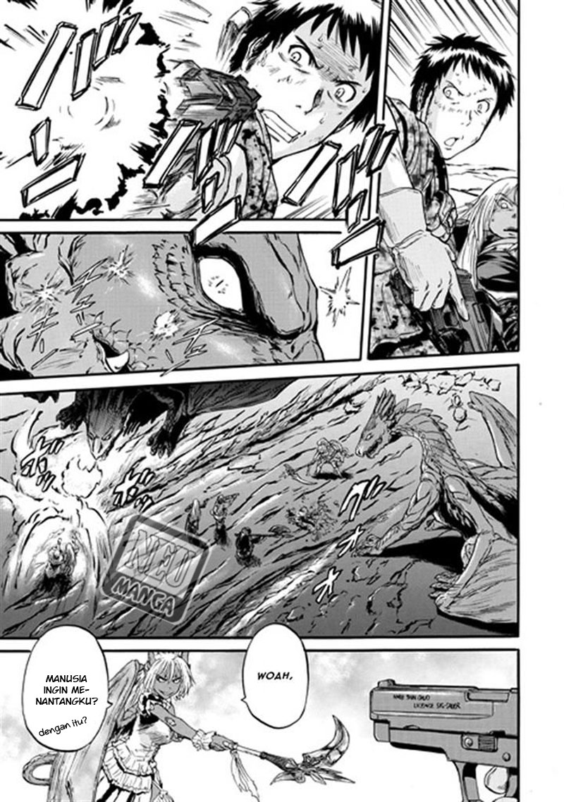 Gate – Jietai Kare no Chi nite Kaku Tatakeri Chapter 46 Gambar 17