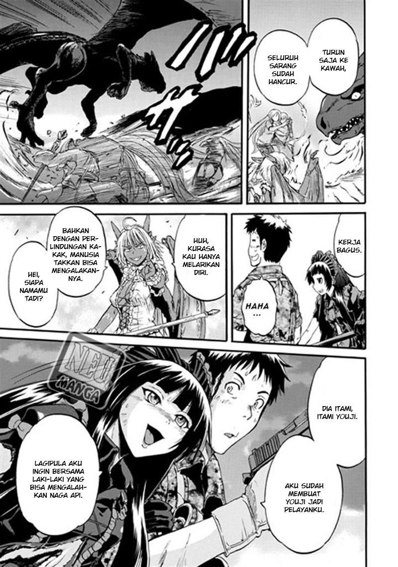 Gate – Jietai Kare no Chi nite Kaku Tatakeri Chapter 46 Gambar 19