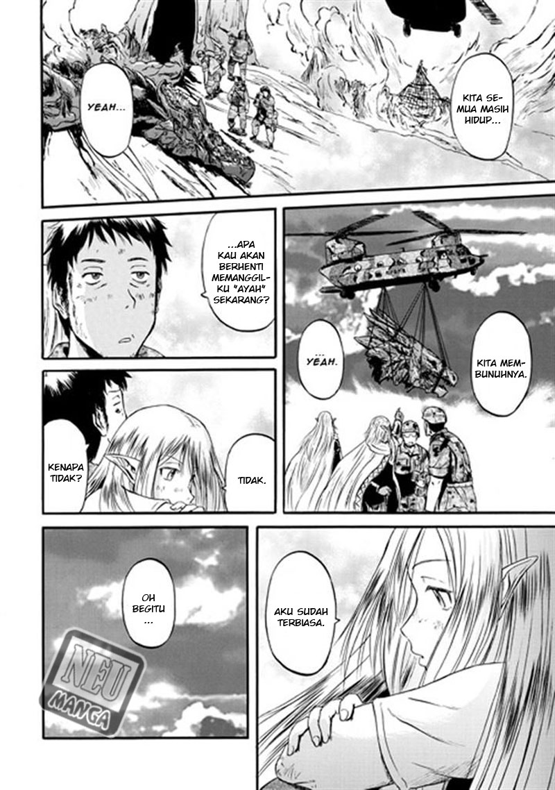 Gate – Jietai Kare no Chi nite Kaku Tatakeri Chapter 46 Gambar 38