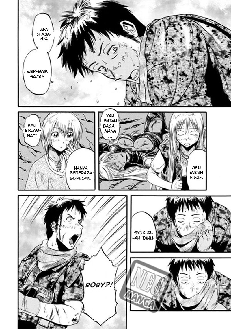 Gate – Jietai Kare no Chi nite Kaku Tatakeri Chapter 45 Gambar 42