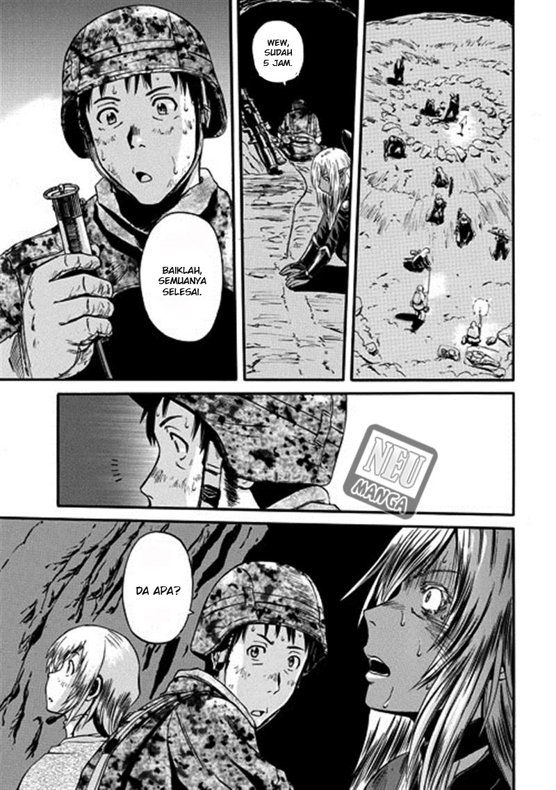 Gate – Jietai Kare no Chi nite Kaku Tatakeri Chapter 43 Gambar 46