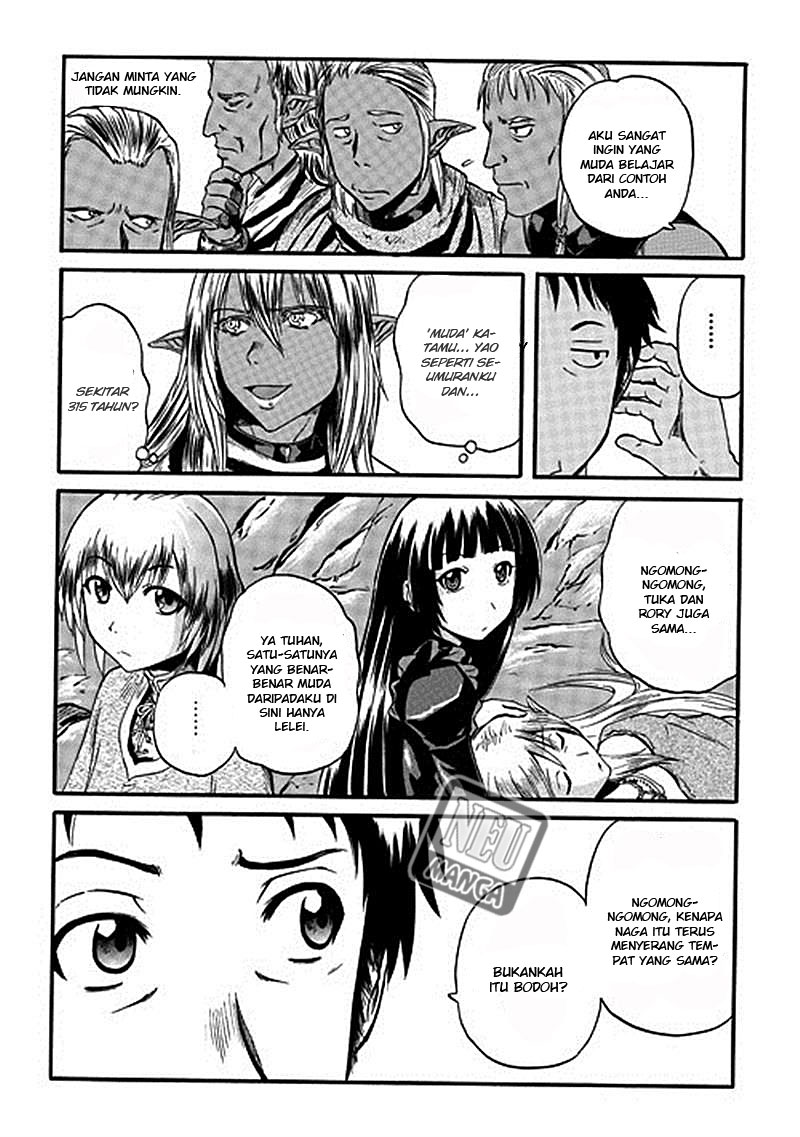 Gate – Jietai Kare no Chi nite Kaku Tatakeri Chapter 43 Gambar 12