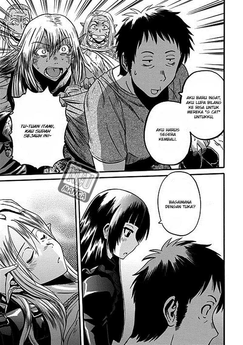 Gate – Jietai Kare no Chi nite Kaku Tatakeri Chapter 43 Gambar 16