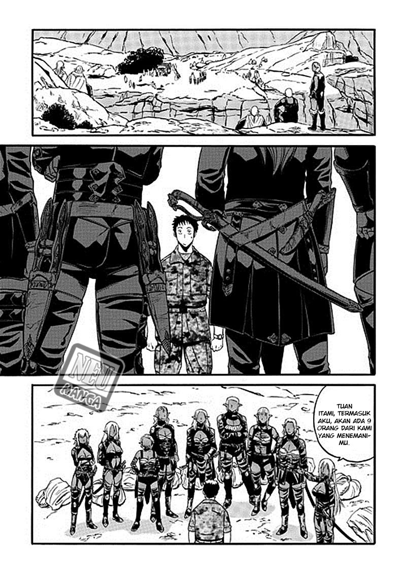 Gate – Jietai Kare no Chi nite Kaku Tatakeri Chapter 43 Gambar 18