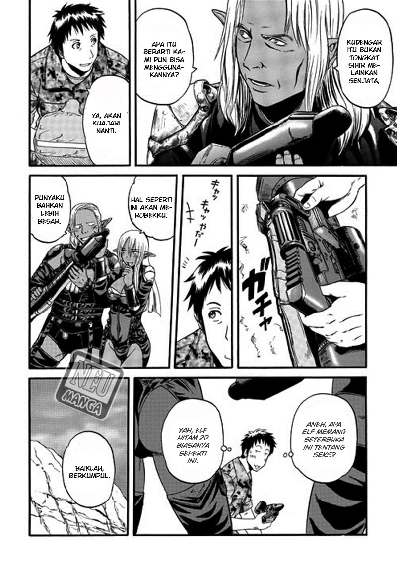 Gate – Jietai Kare no Chi nite Kaku Tatakeri Chapter 43 Gambar 21