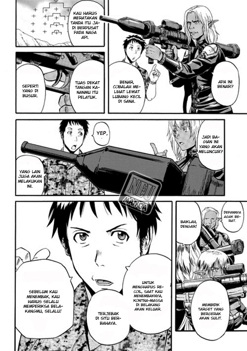 Gate – Jietai Kare no Chi nite Kaku Tatakeri Chapter 43 Gambar 23