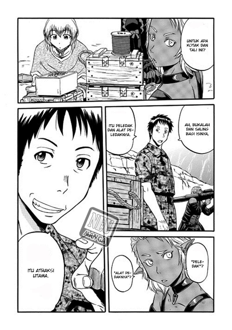 Gate – Jietai Kare no Chi nite Kaku Tatakeri Chapter 43 Gambar 24