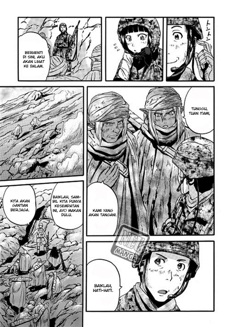 Gate – Jietai Kare no Chi nite Kaku Tatakeri Chapter 43 Gambar 34