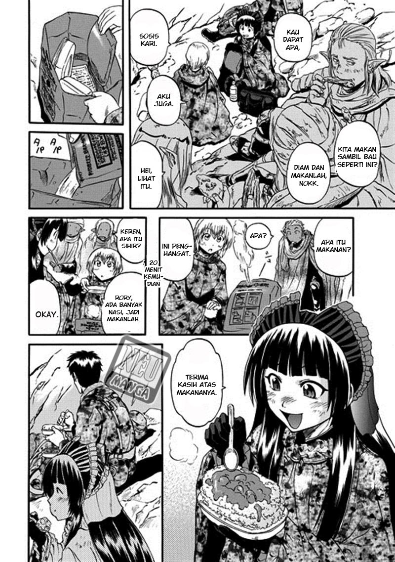 Gate – Jietai Kare no Chi nite Kaku Tatakeri Chapter 43 Gambar 35