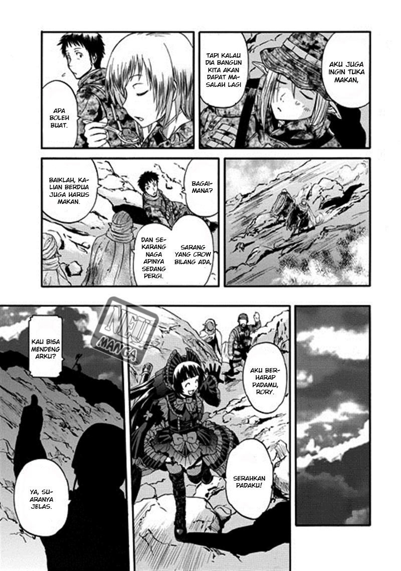 Gate – Jietai Kare no Chi nite Kaku Tatakeri Chapter 43 Gambar 36