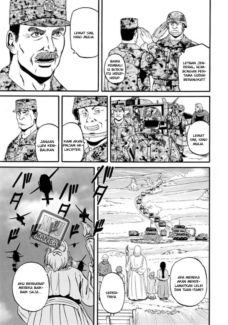 Gate – Jietai Kare no Chi nite Kaku Tatakeri Chapter 42 Gambar 6