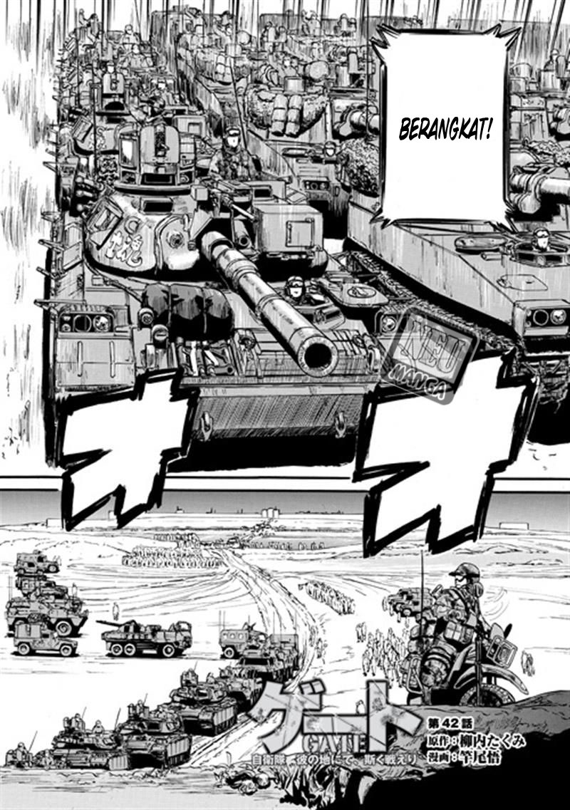 Gate – Jietai Kare no Chi nite Kaku Tatakeri Chapter 42 Gambar 3