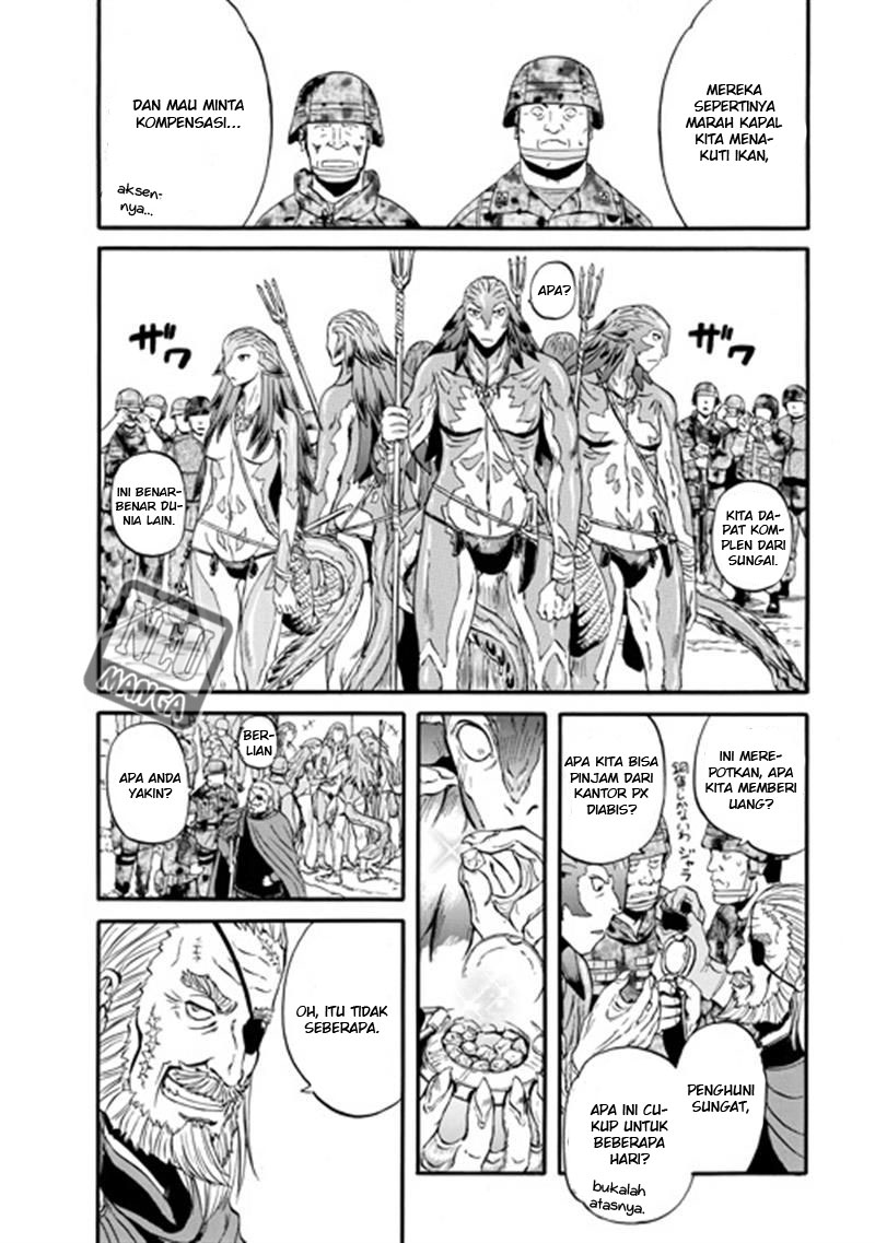 Gate – Jietai Kare no Chi nite Kaku Tatakeri Chapter 42 Gambar 35