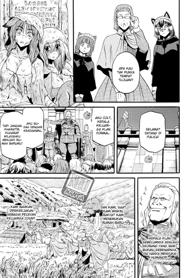 Gate – Jietai Kare no Chi nite Kaku Tatakeri Chapter 40 Gambar 16