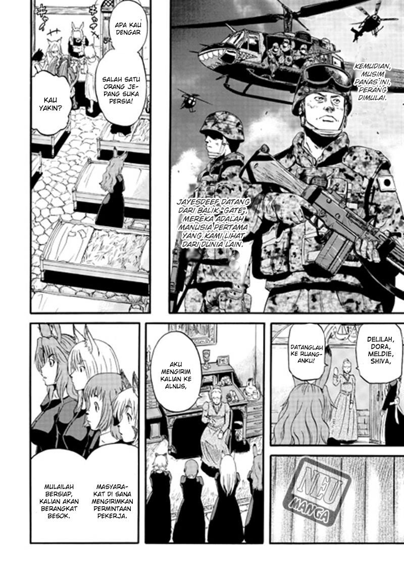 Gate – Jietai Kare no Chi nite Kaku Tatakeri Chapter 40 Gambar 17