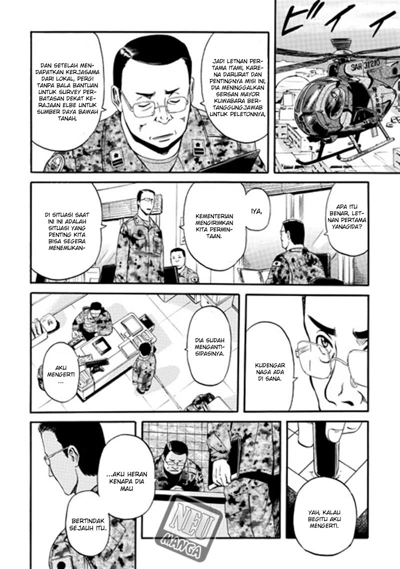 Gate – Jietai Kare no Chi nite Kaku Tatakeri Chapter 40 Gambar 21