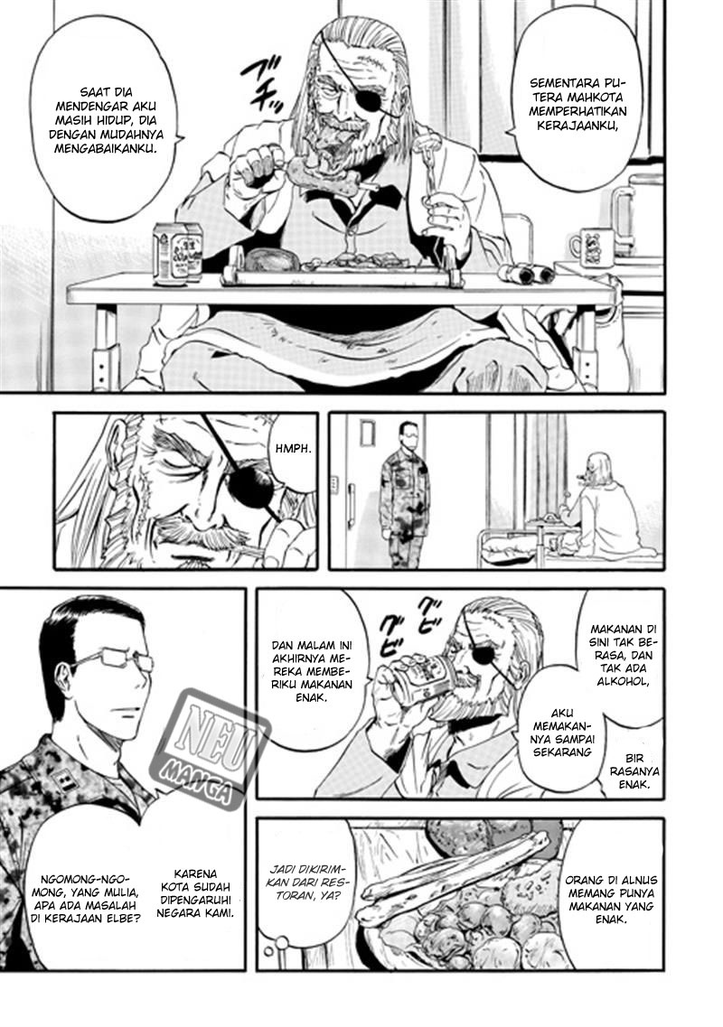 Gate – Jietai Kare no Chi nite Kaku Tatakeri Chapter 40 Gambar 30