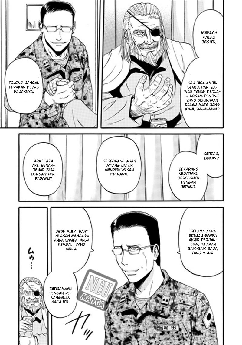 Gate – Jietai Kare no Chi nite Kaku Tatakeri Chapter 40 Gambar 34